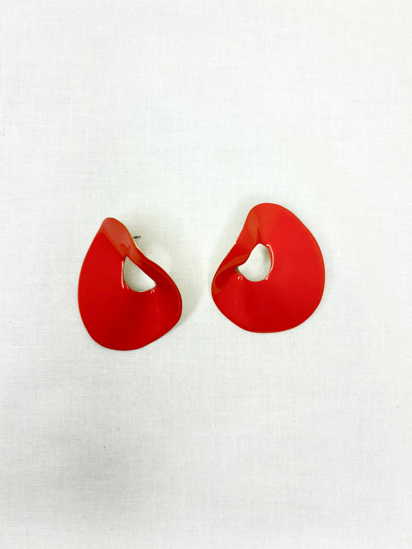 SIBILIA Papaya Bended LG Earrings