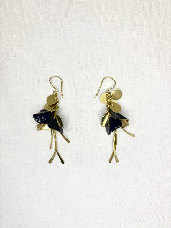 SIBILIA Noir Pollen Earrings