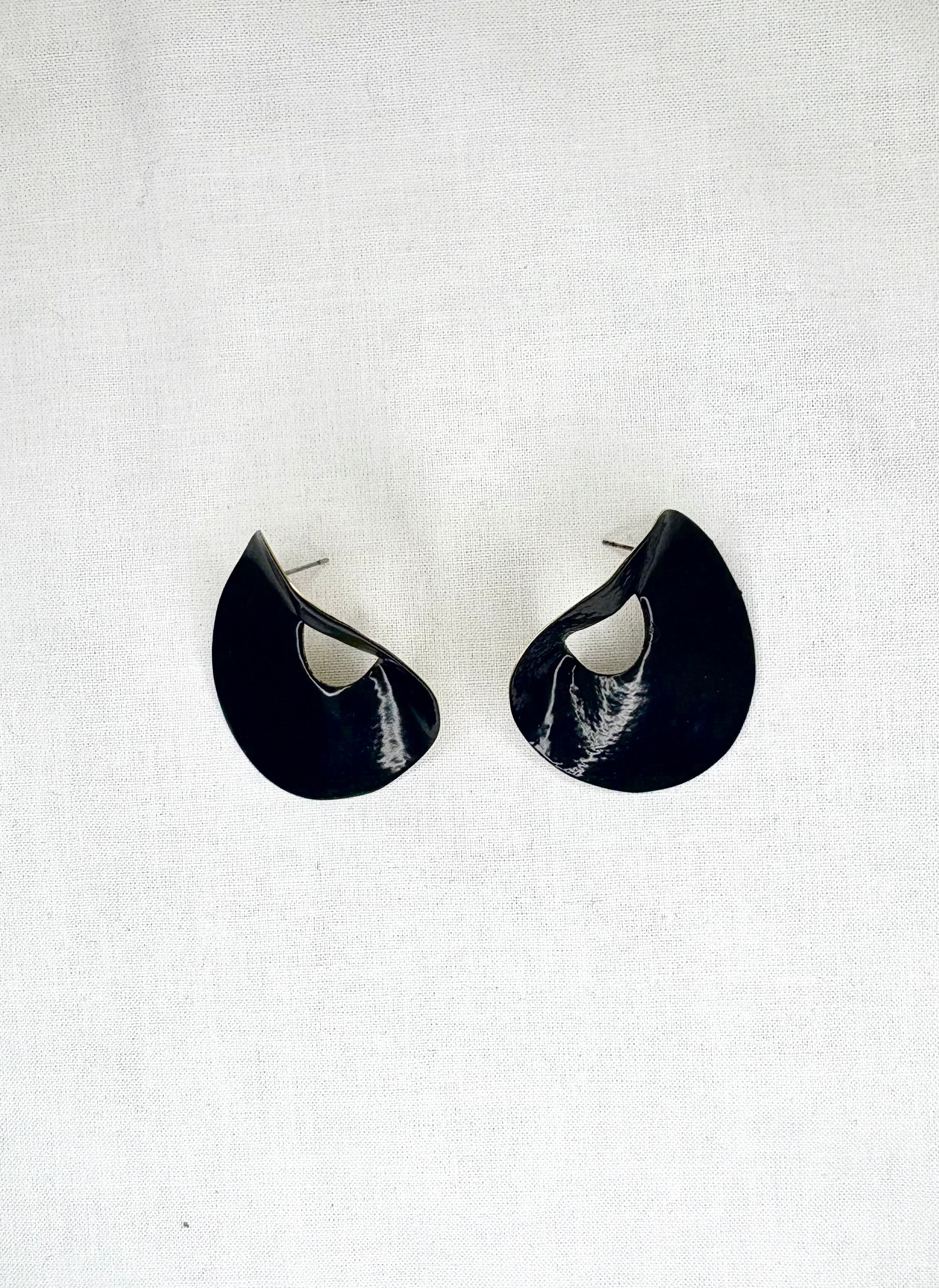 SIBILIA Noir Bended LG Earrings
