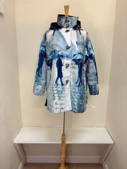 Oopera Raincoat - PARIS STREET; RAINY DAY BY GUSTAVE CAILLEBOTTE  - J8839RW-3