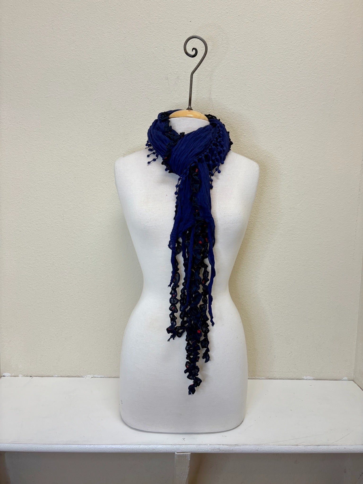 Monkey Mango Fringe Scarf - PRINT 19