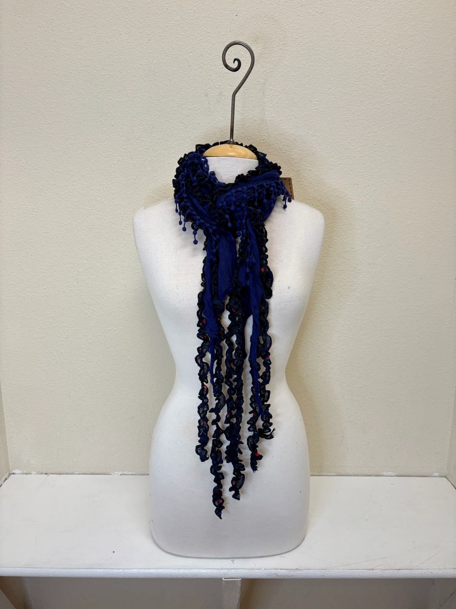 Monkey Mango Fringe Scarf - PRINT 19