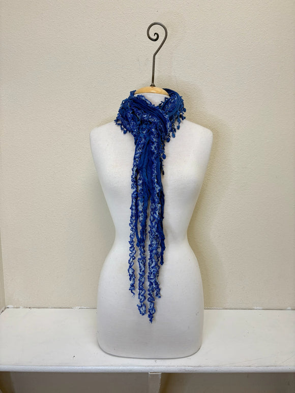 Monkey Mango Fringe Scarf - PRINT 49