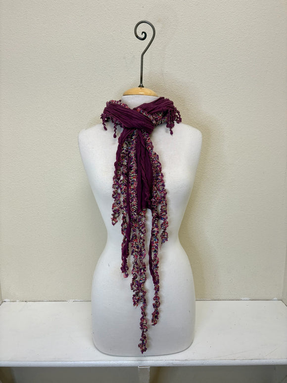 Monkey Mango Fringe Scarf - PRINT 69