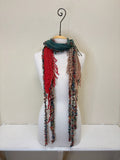 Monkey Mango Fringe Scarf - PRINT 82