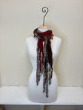 Monkey Mango Fringe Scarf - PRINT 101