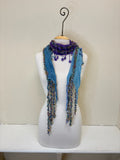 Monkey Mango Fringe Scarf - PRINT 62