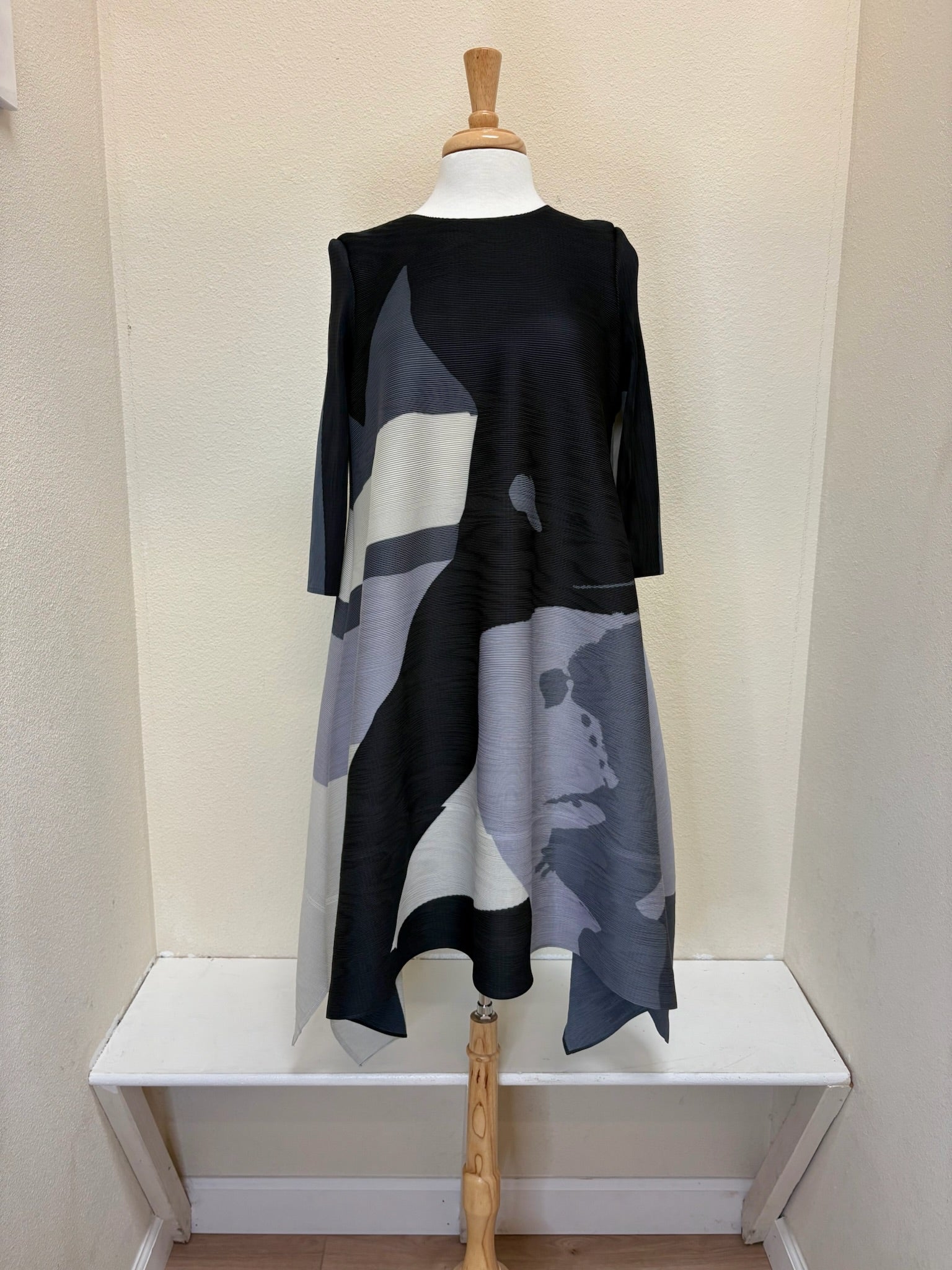 Vanite Couture Dress - 88083 - BLACK/GREY