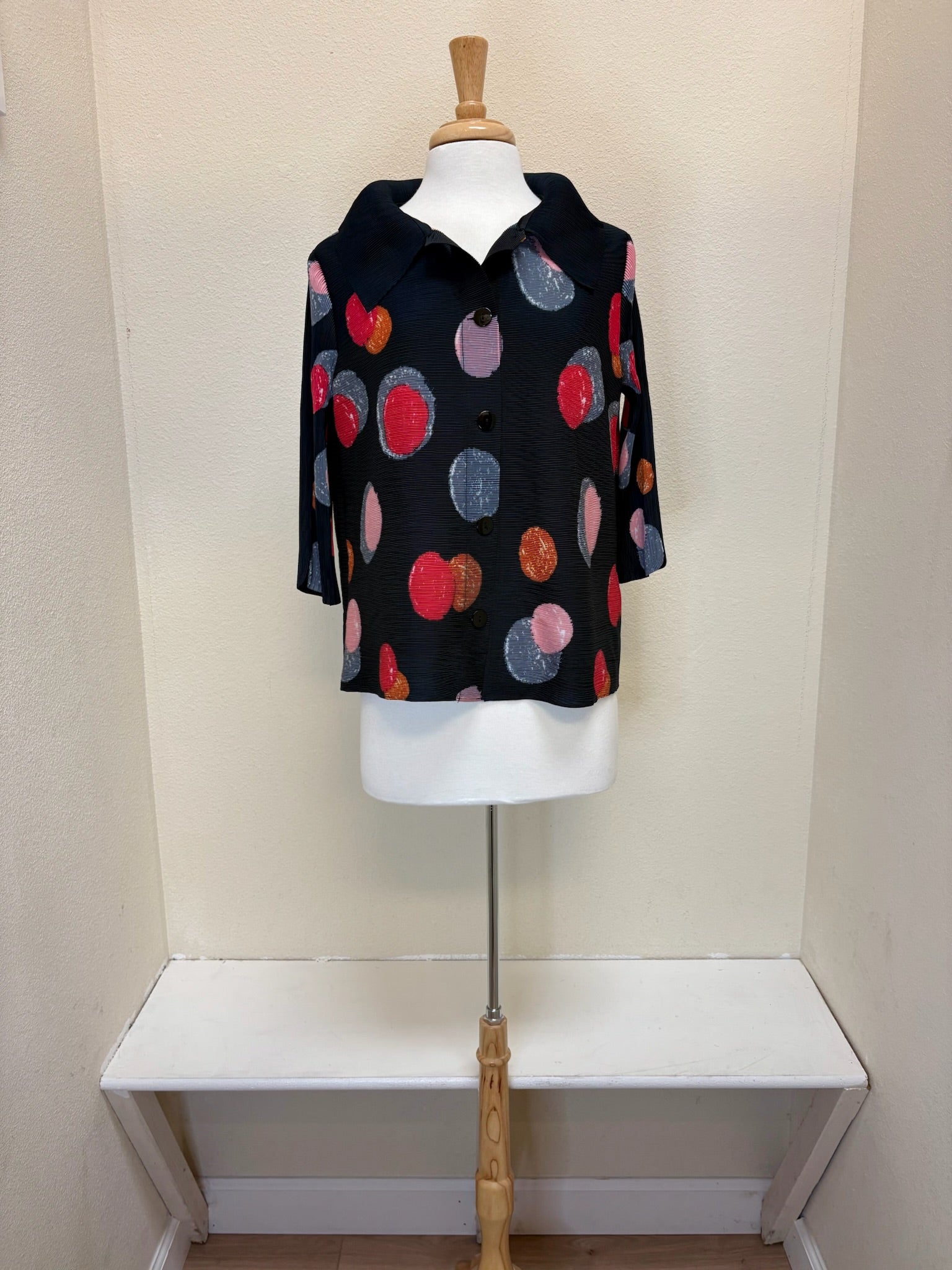 Vanite Couture Jacket - 61643 - BLACK MULTI