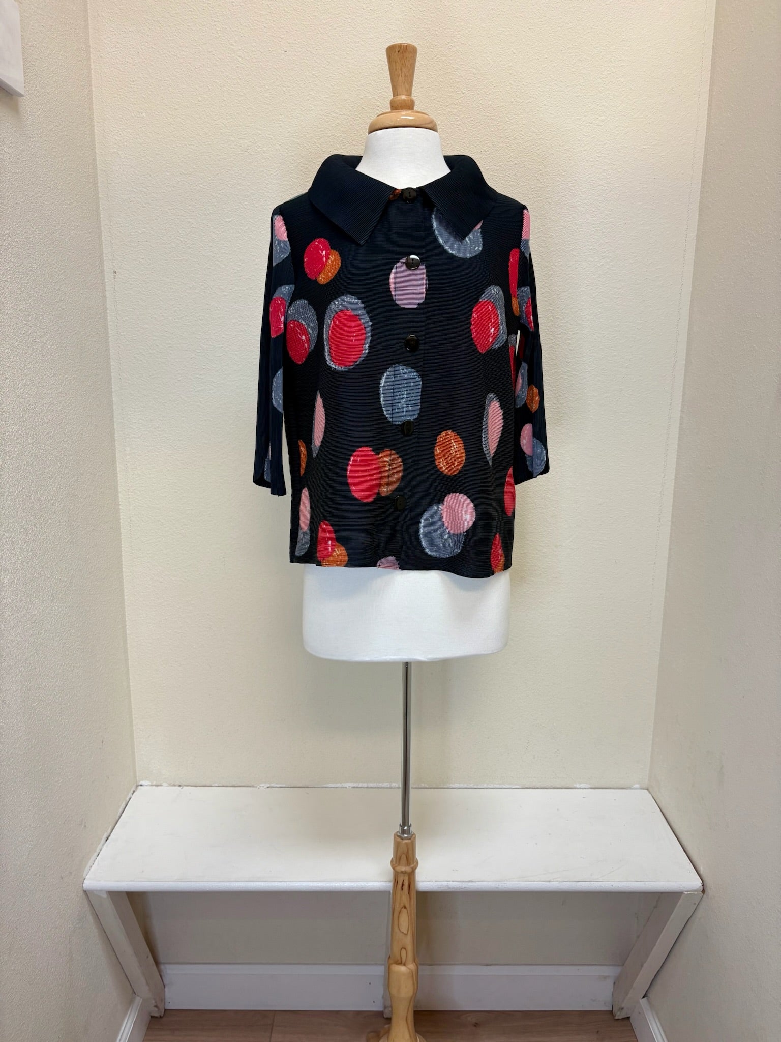 Vanite Couture Jacket - 61643 - BLACK MULTI