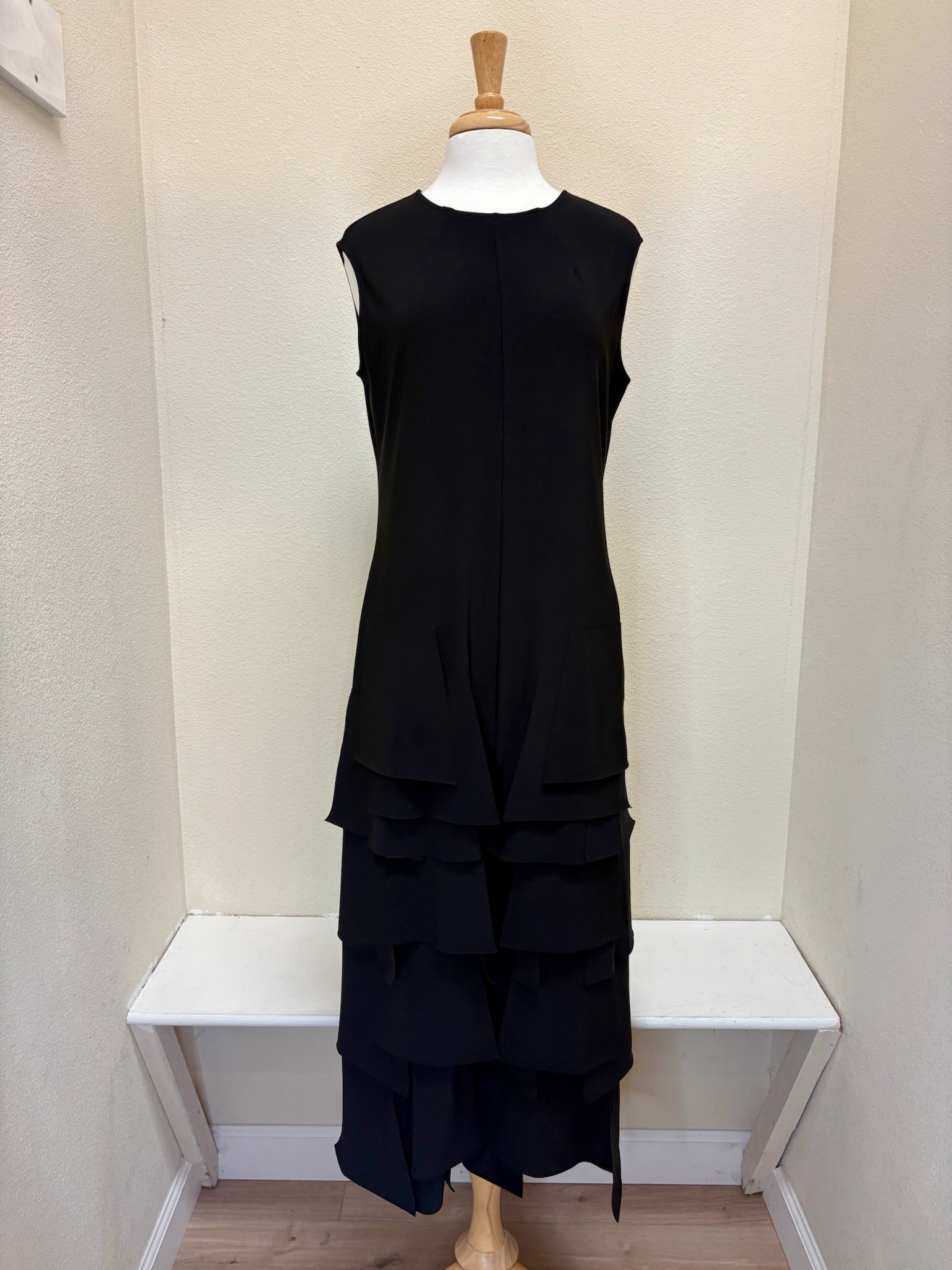 IC COLLECTION Jump Suit - 7224JS - BLACK