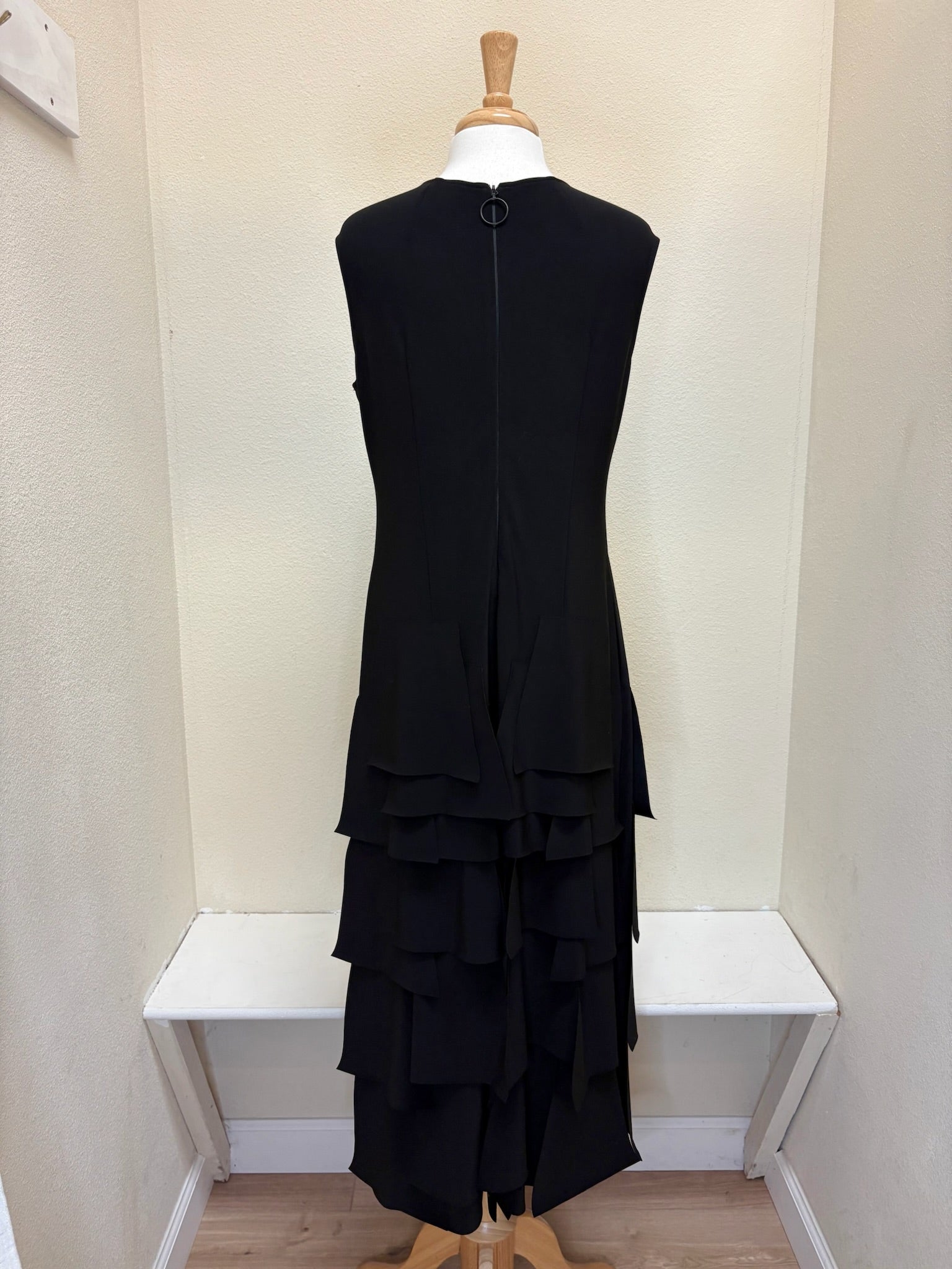 IC COLLECTION Jump Suit - 7224JS - BLACK
