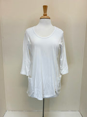 Prairie Cotton by CMC Relaxed 3/4 Scallop - 8252