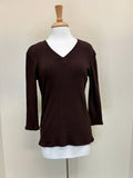 Prairie Cotton by CMC 3/4 V Neck