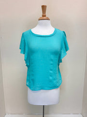 Prairie Cotton by CMC Ruffle Sleeve Tee - CG807