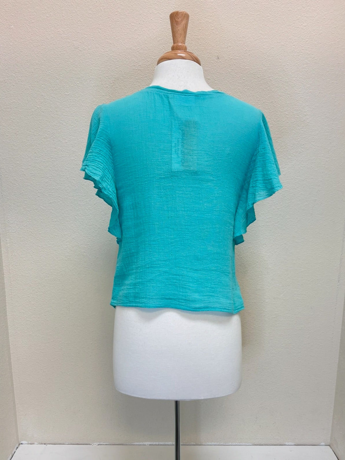 Prairie Cotton by CMC Ruffle Sleeve Tee - CG807