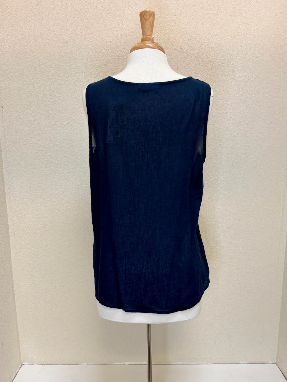 Prairie Cotton by CMC Pleated Tank CG051