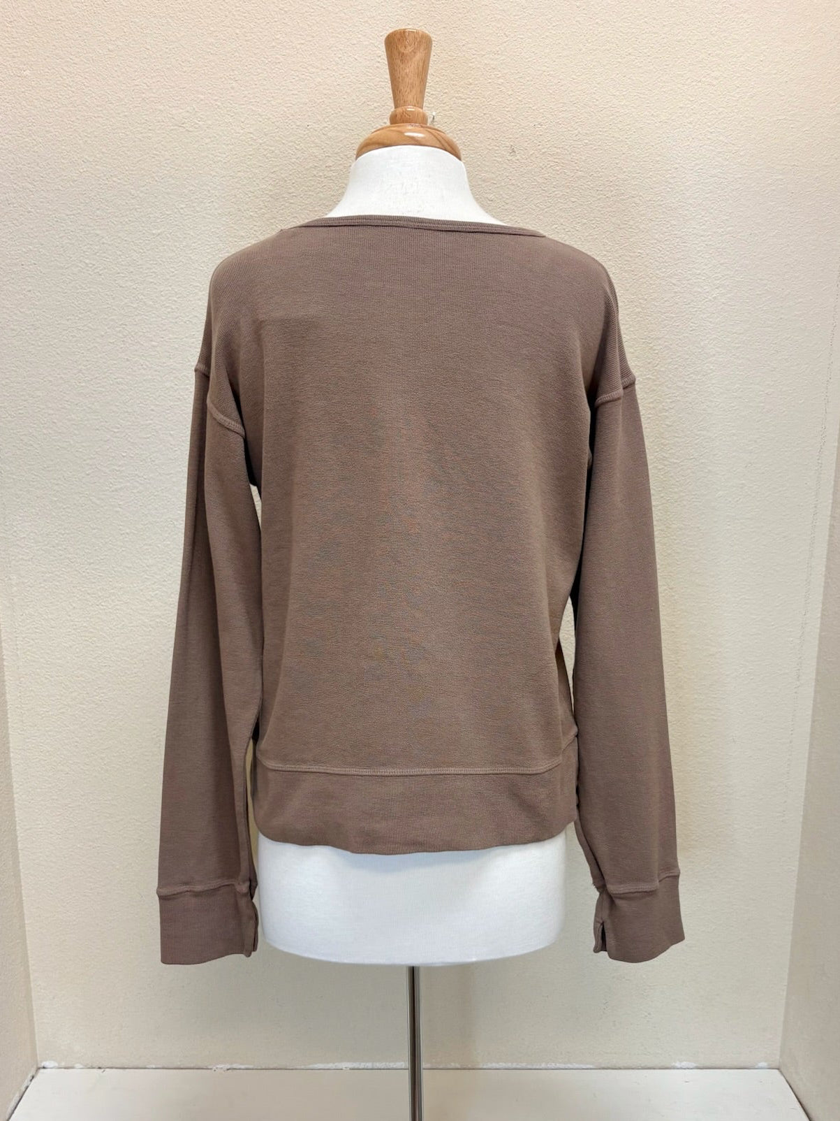 Prairie Cotton by CMC Relaxed Cozy Crew Crop - B236