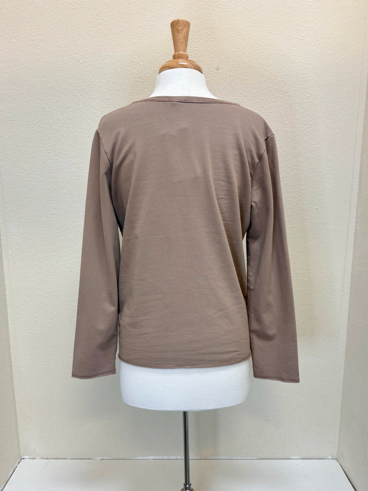 Prairie Cotton by CMC Relaxed Raw Edge Pullover - ST664