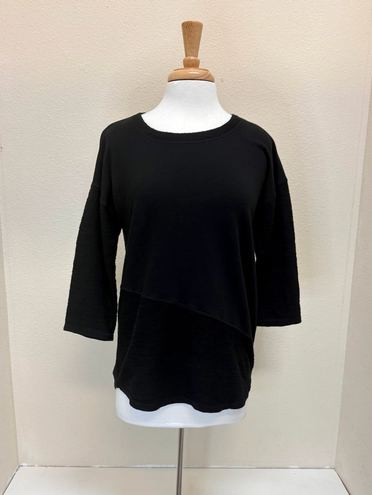 Prairie Cotton by CMC Long Sleeve Scoop Neck Top - SB584