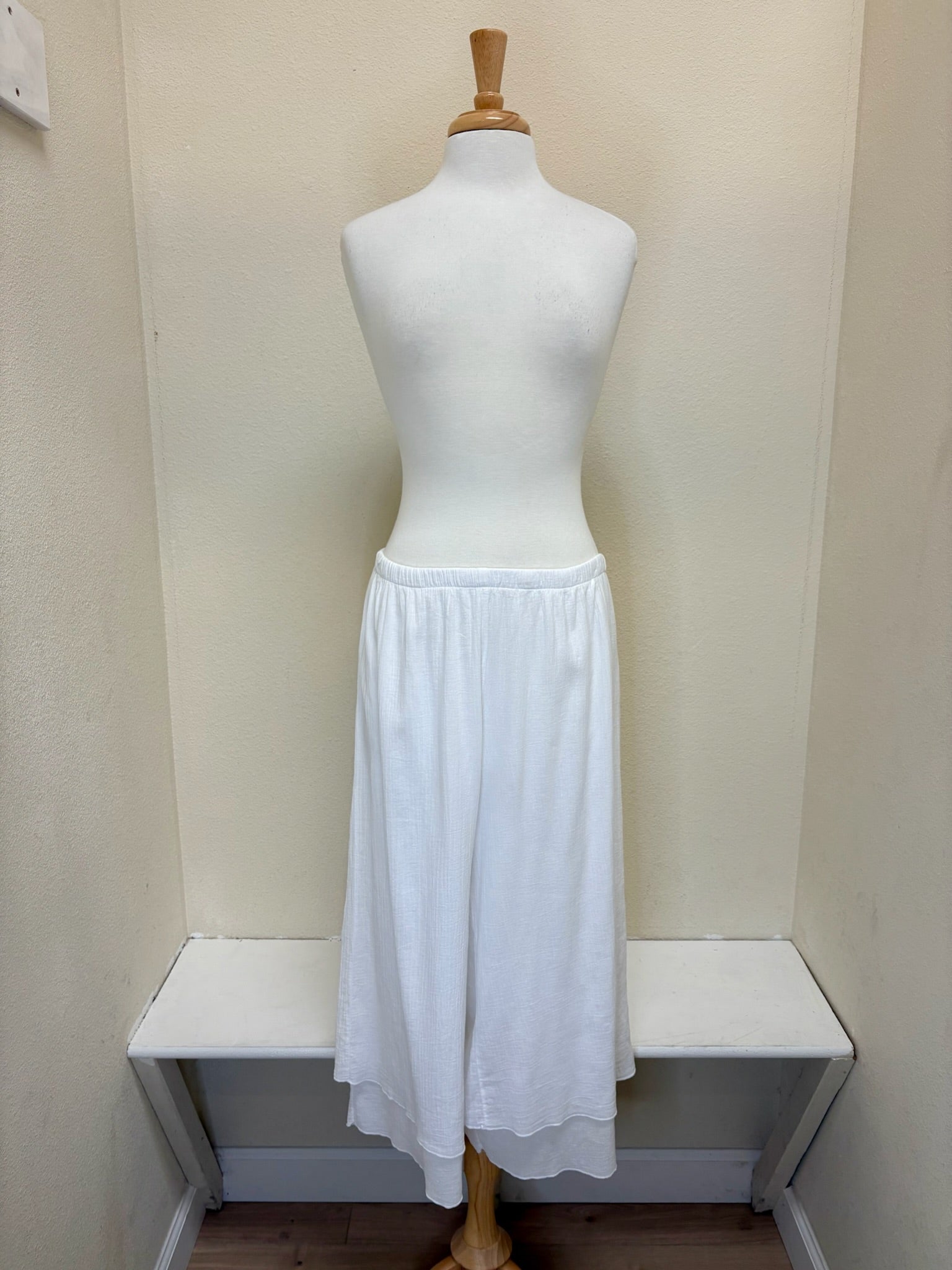 Prairie Cotton by CMC Cropped Layered Pant - CG936
