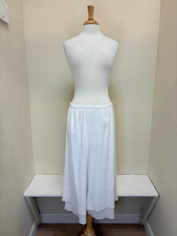 Prairie Cotton by CMC Cropped Layered Pant