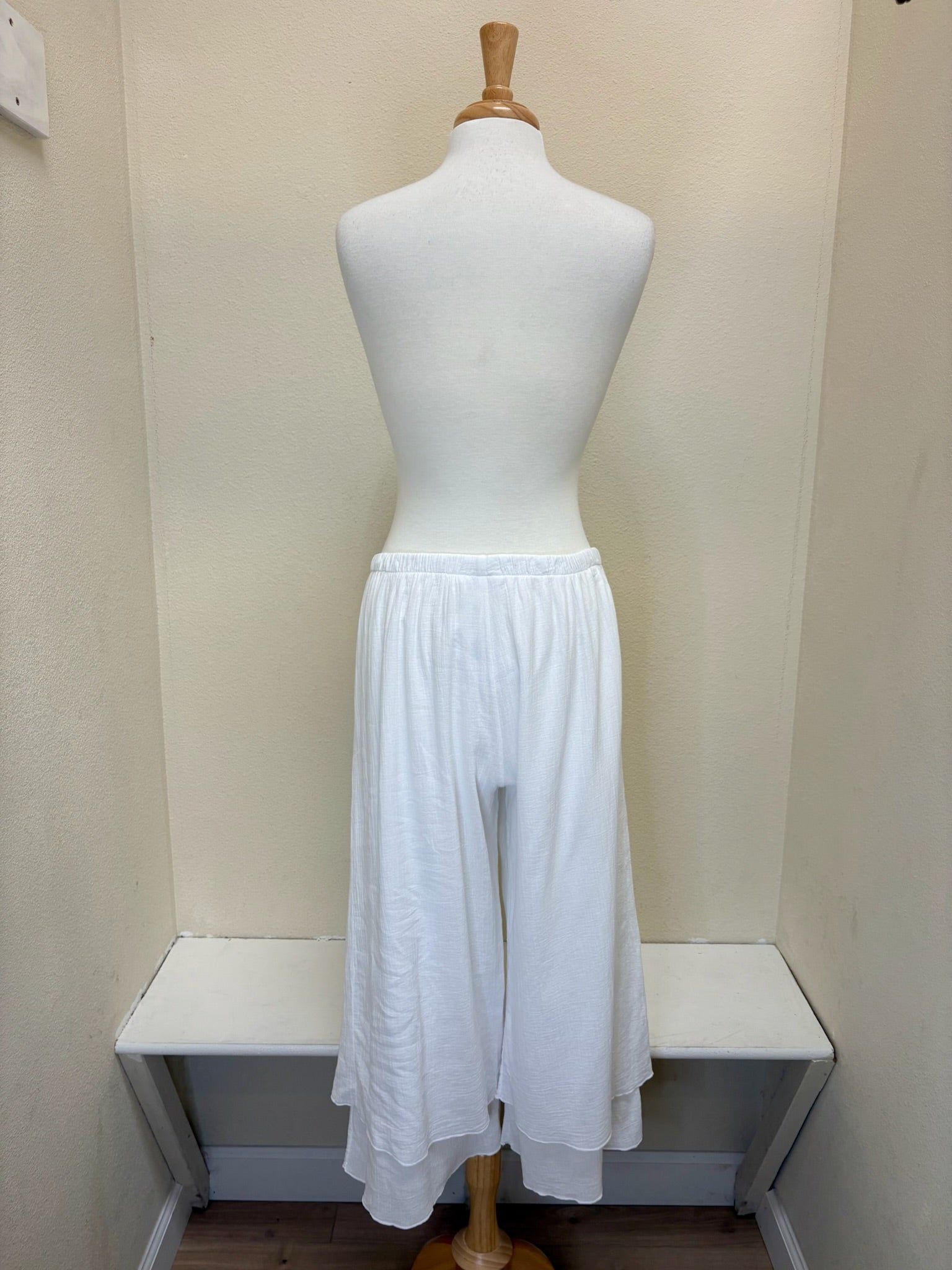 Prairie Cotton by CMC Cropped Layered Pant - CG936