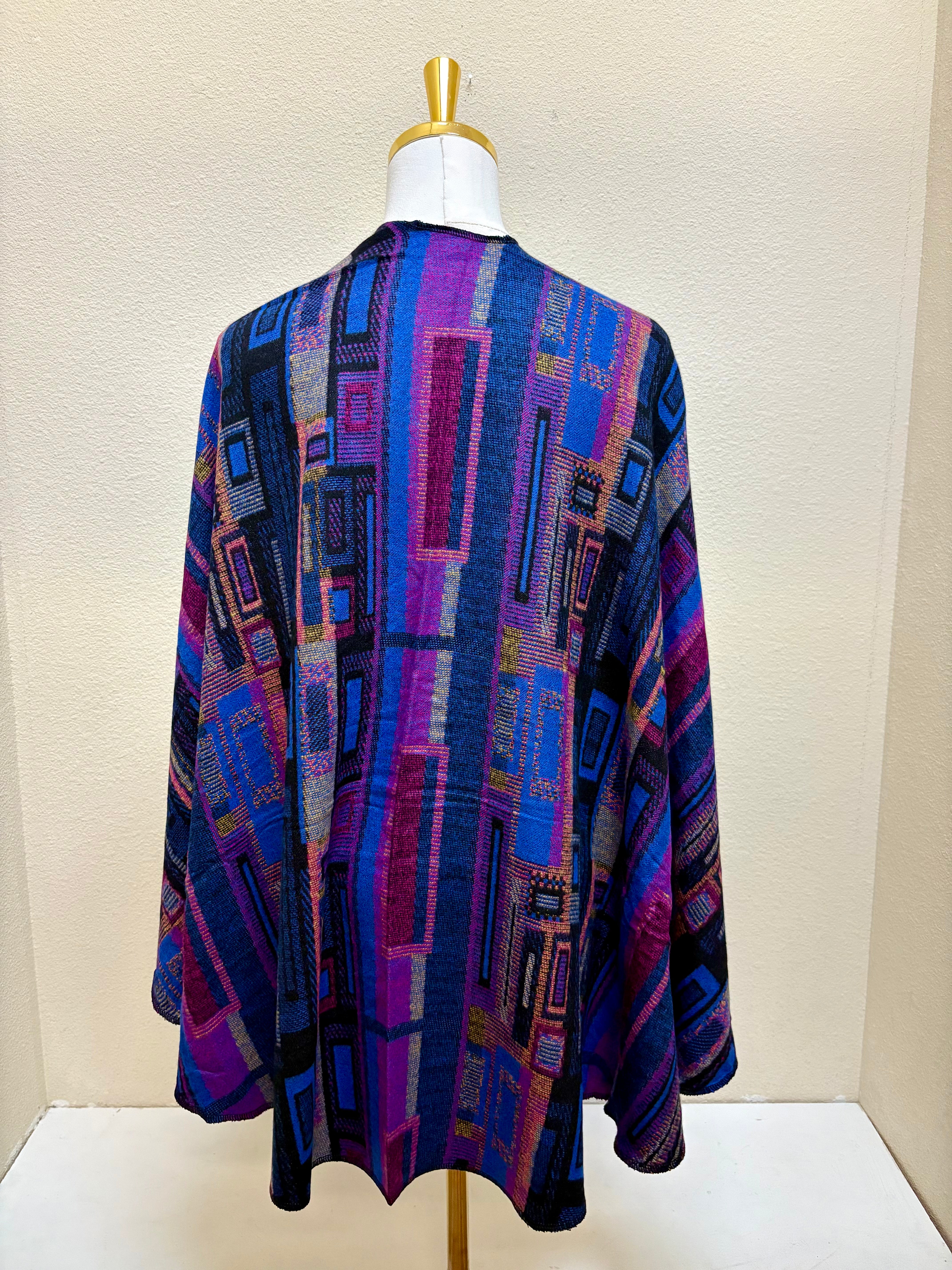 Rapti Cashmere Buckle Shawl - PRINT 10