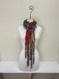 Monkey Mango Fringe Scarf - PRINT 82