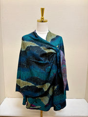 Rapti Cashmere Buckle Shawl - PRINT 55