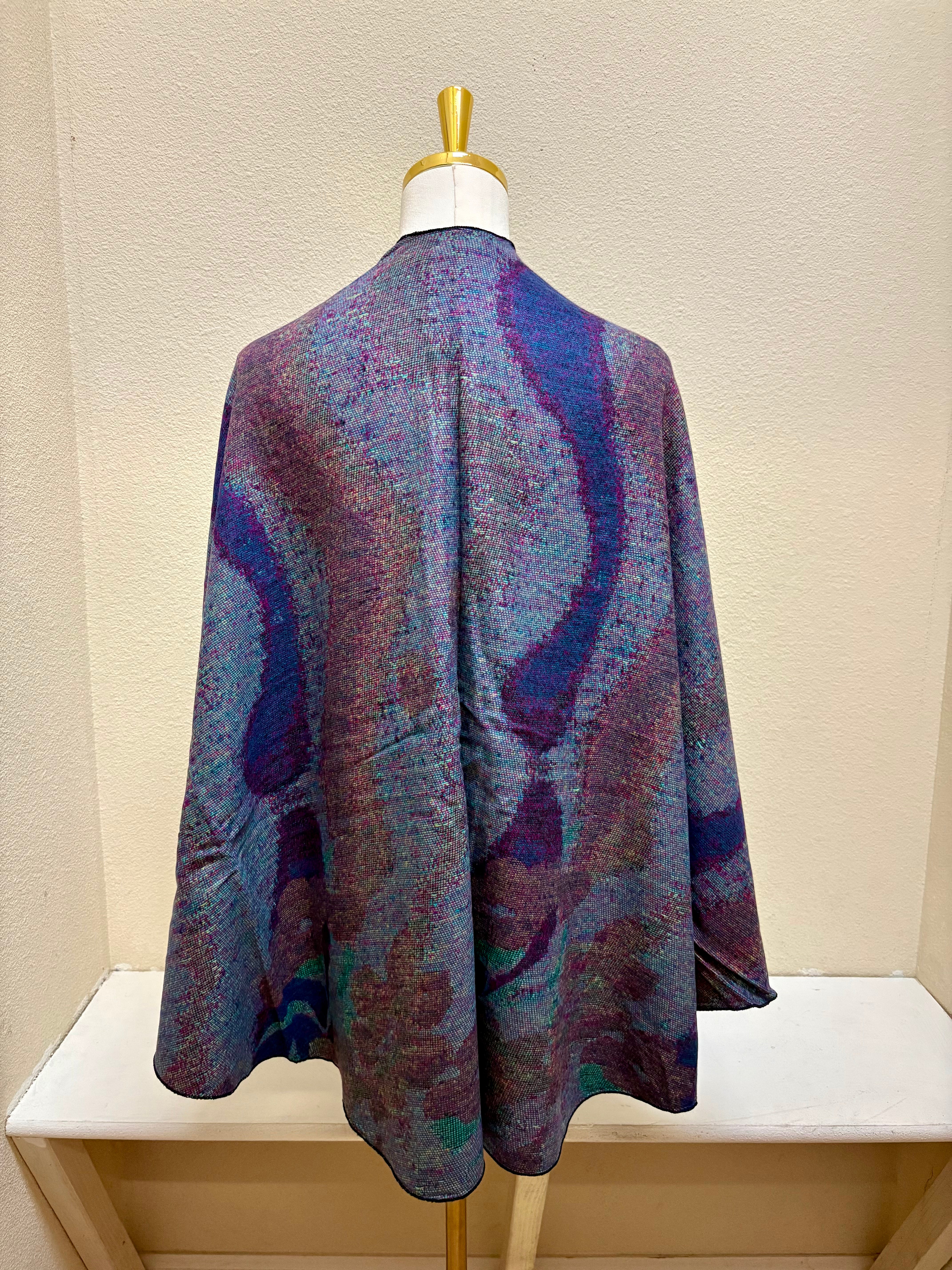 Rapti Cashmere Buckle Shawl - PRINT 55