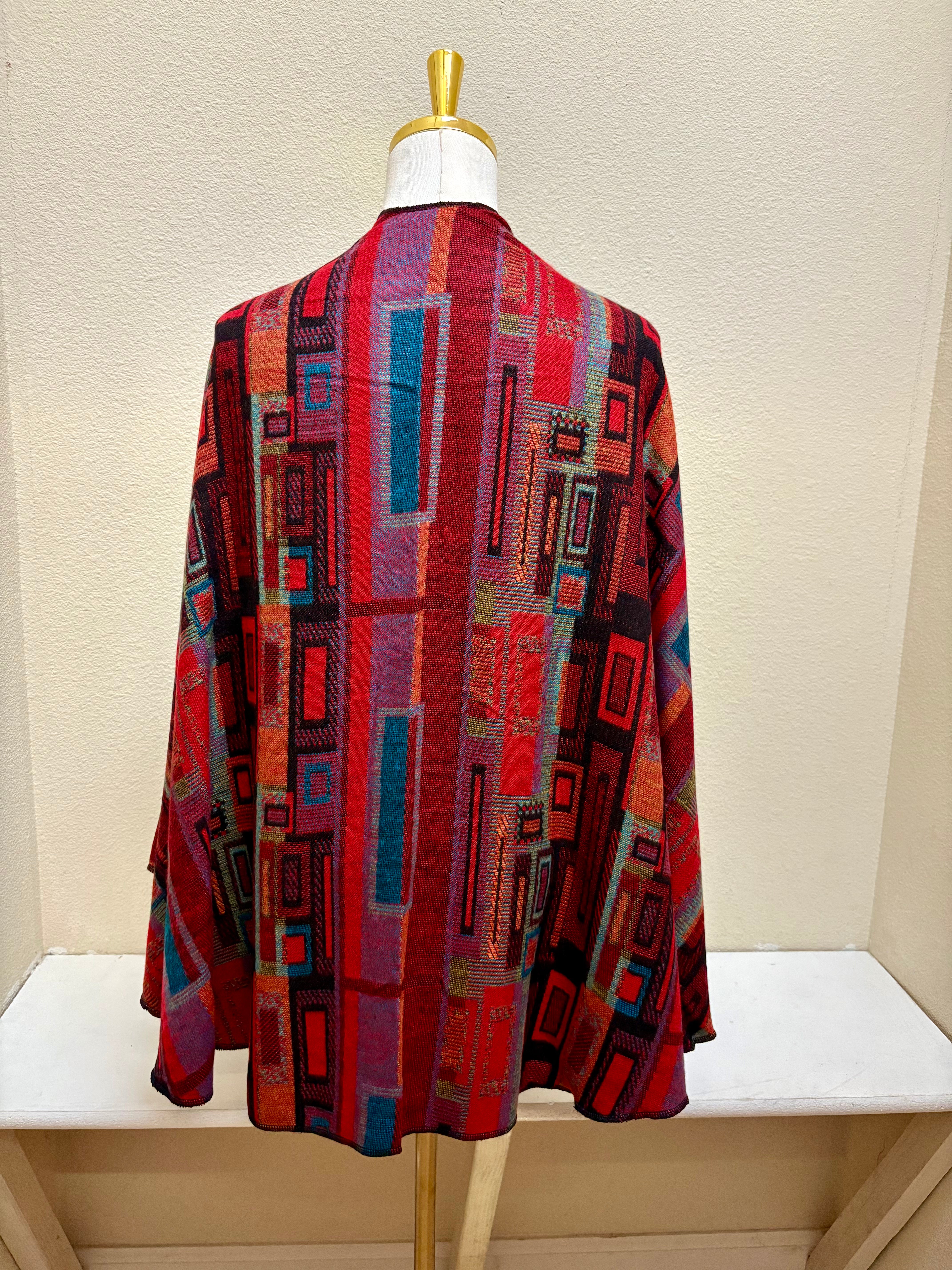 Rapti Cashmere Buckle Shawl - PRINT 3
