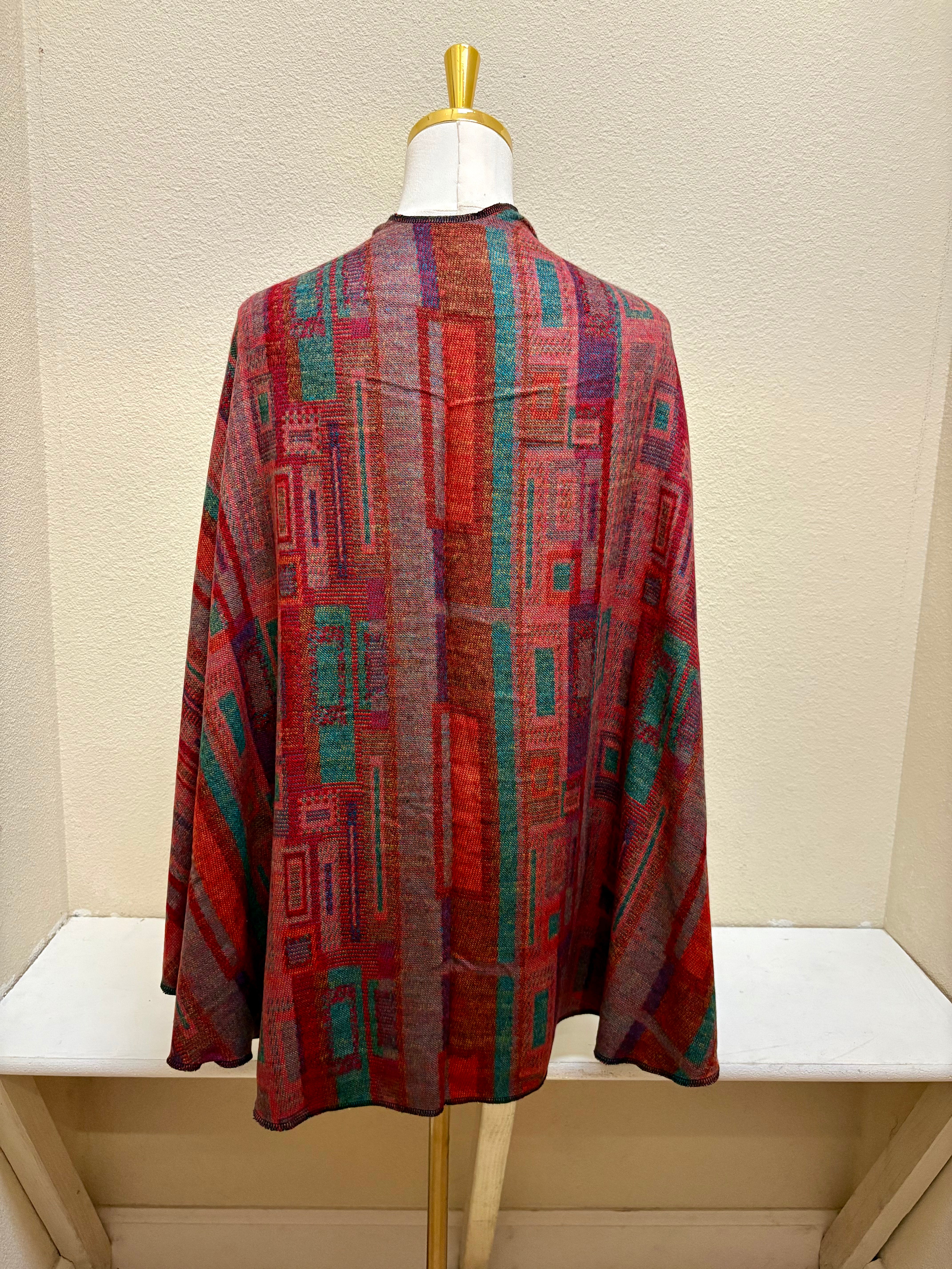 Rapti Cashmere Buckle Shawl - PRINT 3