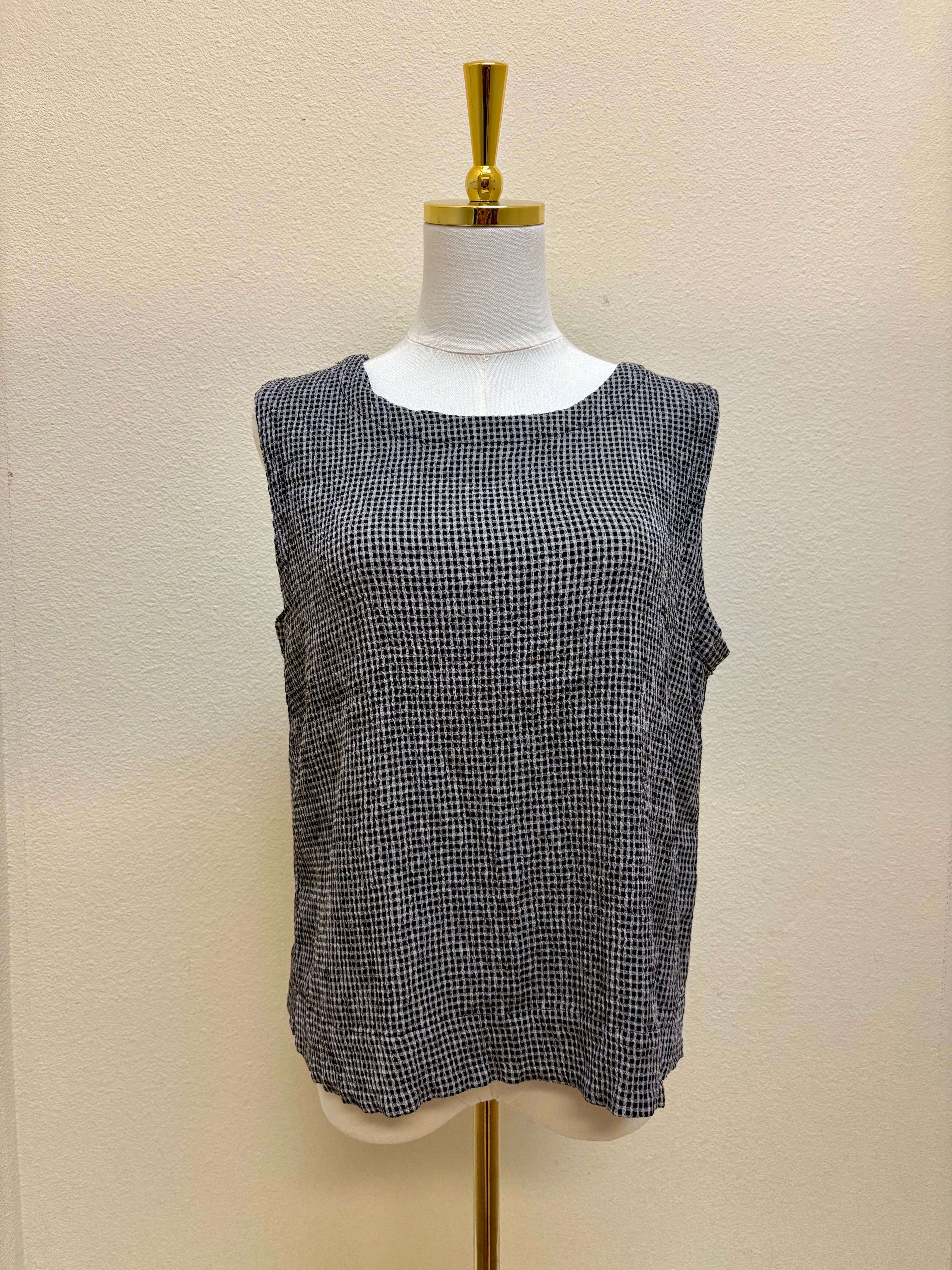 CUT LOOSE Crinkle Check Shell w/ Wide Facing - 6125331