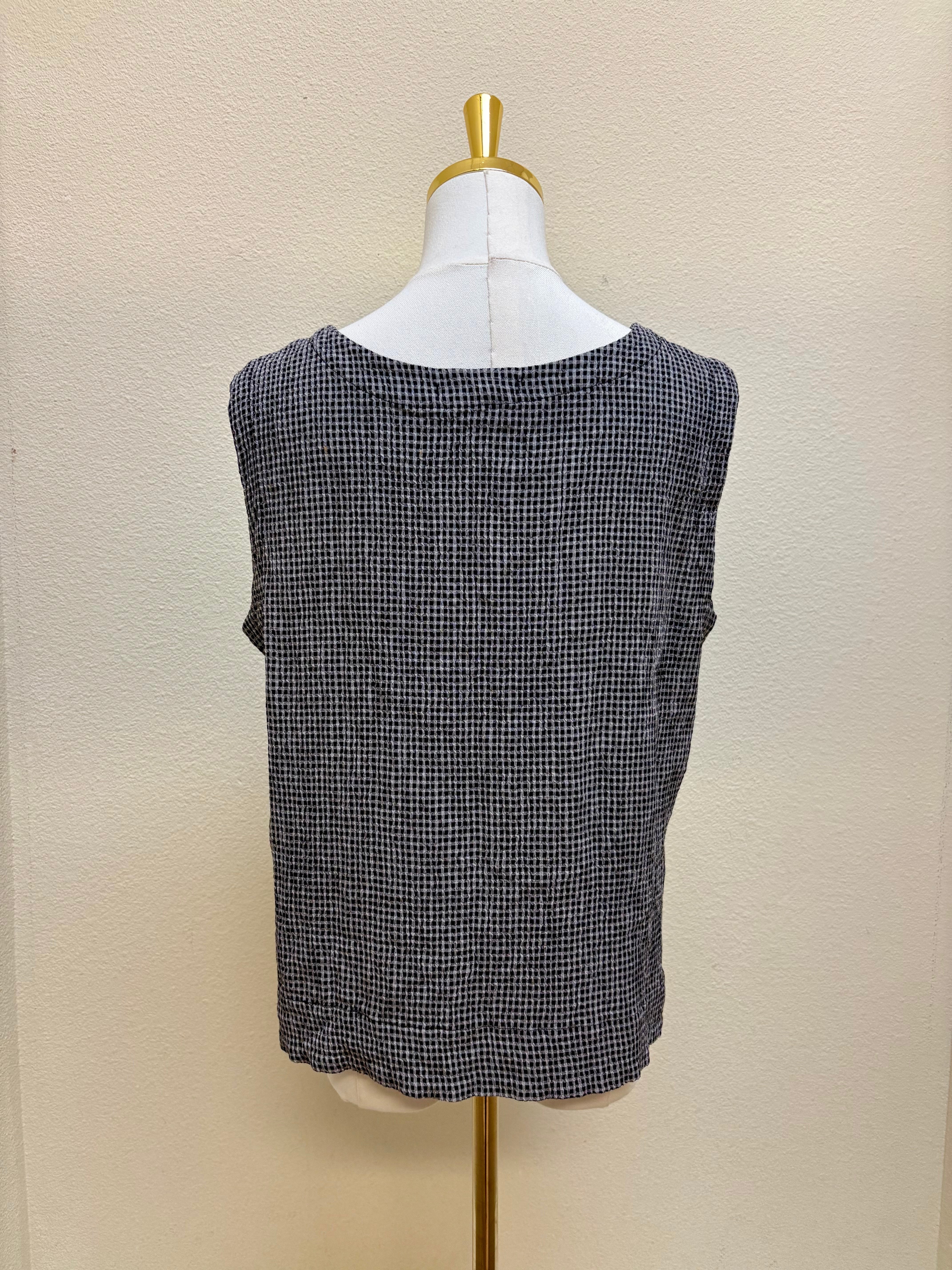 CUT LOOSE - Crinkle Check Shell - 6125331