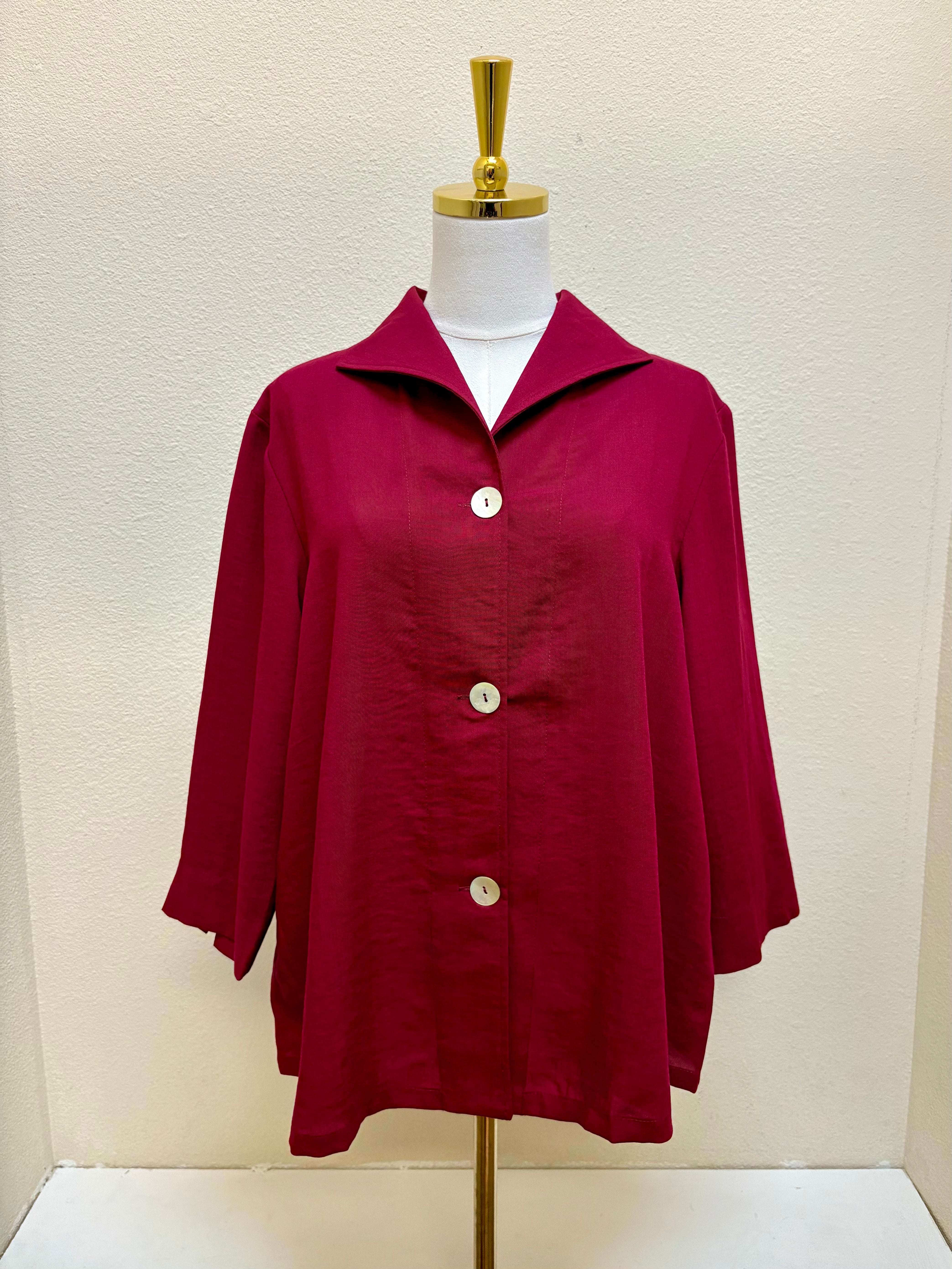 Fridaze AA208 - Swing Hem Sailor Linen Jacket