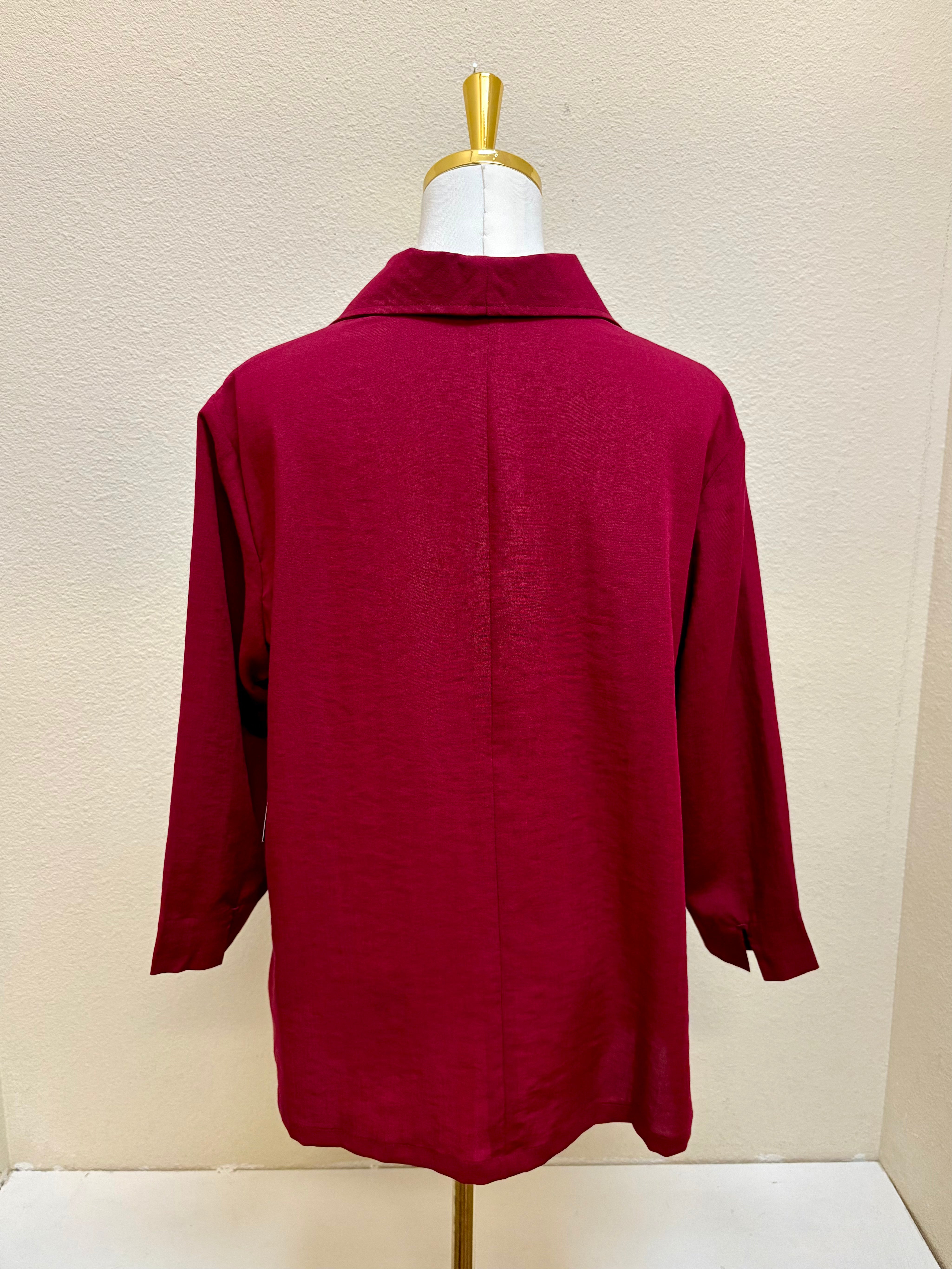 Fridaze AA208 - Swing Hem Sailor Linen Jacket