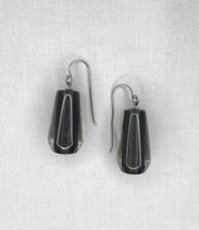 ZSISKA Translucent Charcoal Dangle Earring