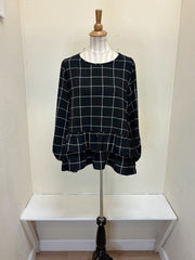 Moonlight Top - 4204BIGCK - BLACK/WHITE