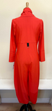 IC COLLECTION Jumpsuit- 3297JS- ORANGE
