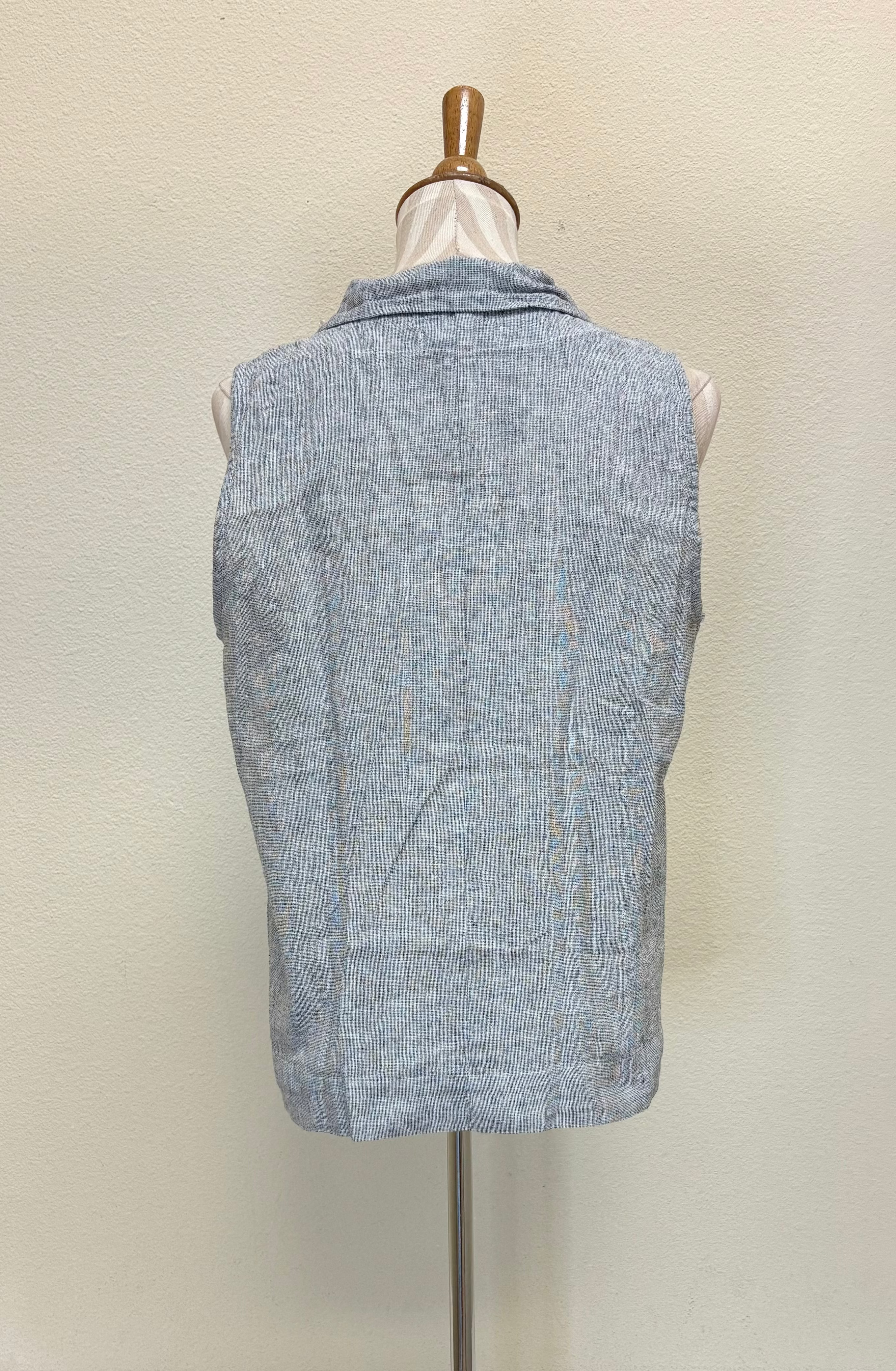 CUT LOOSE Crosshatch Sleeveless Shirt - 4195865