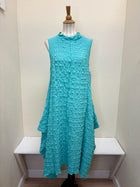 IC COLLECTION Dress- 6155D- TURQ