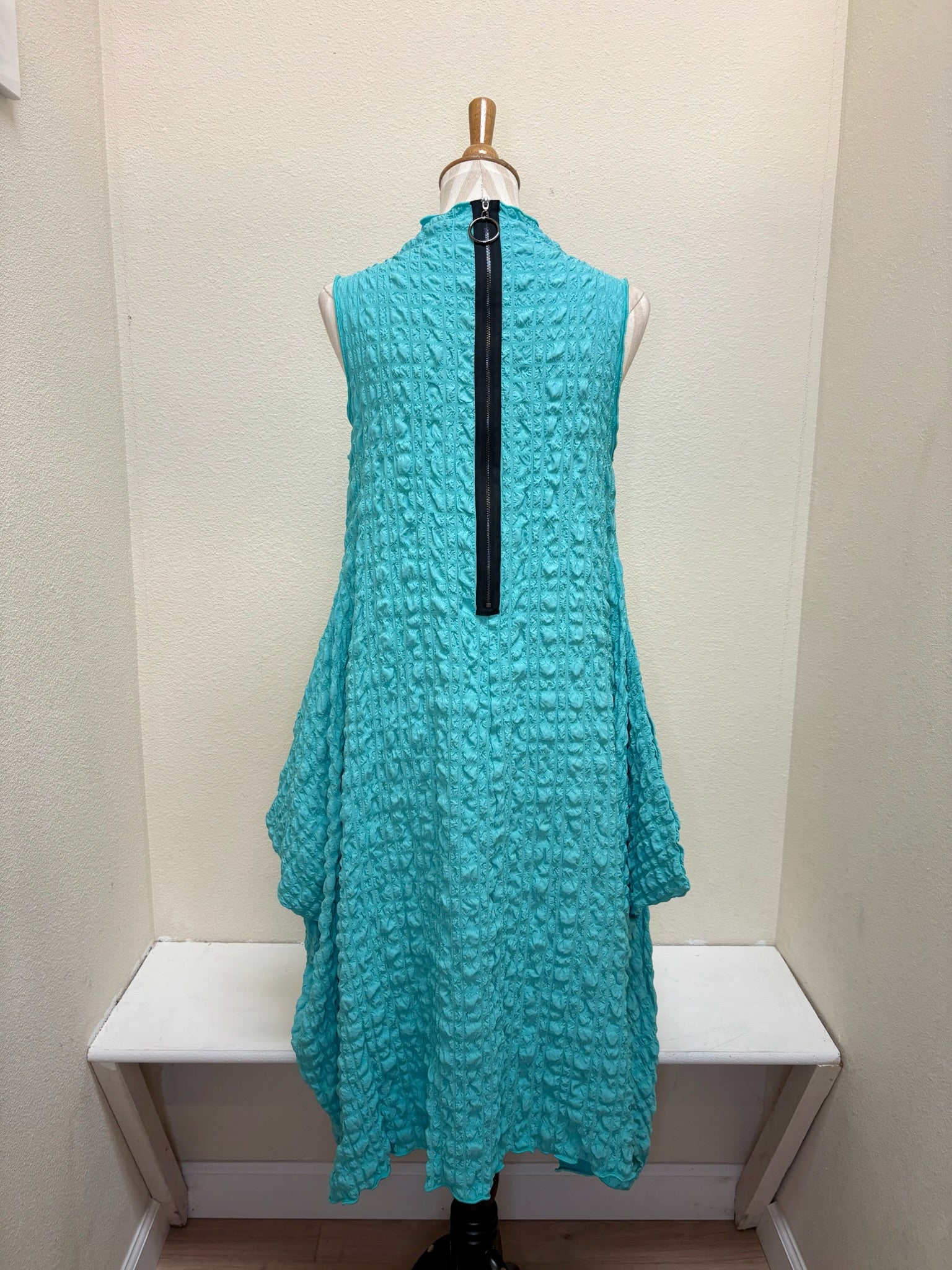 IC COLLECTION Dress- 6155D- TURQ
