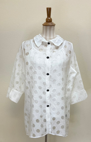 IC COLLECTION Jacket - 7032J - WHITE
