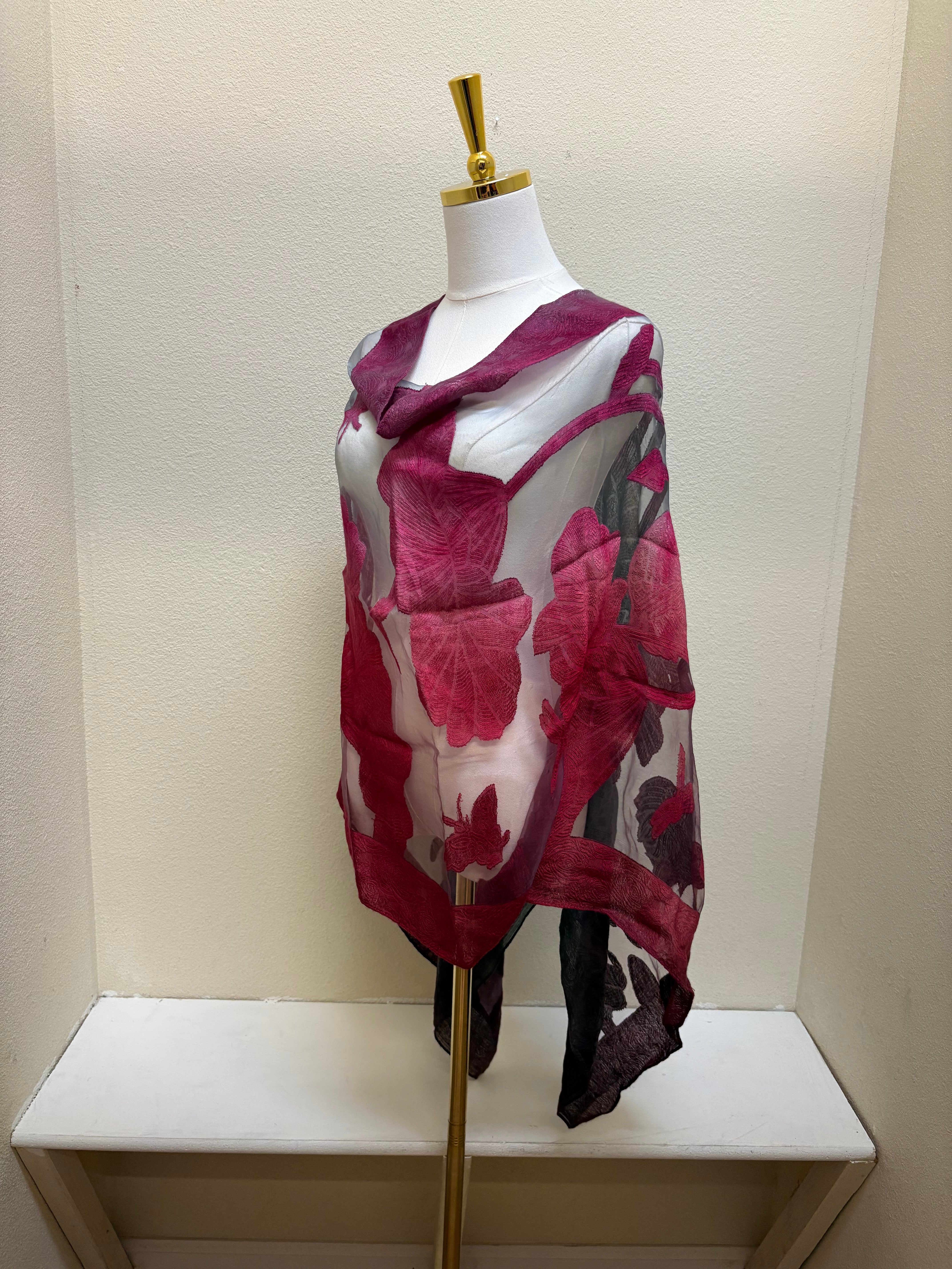 Spain In America Poncho - PRINT 15