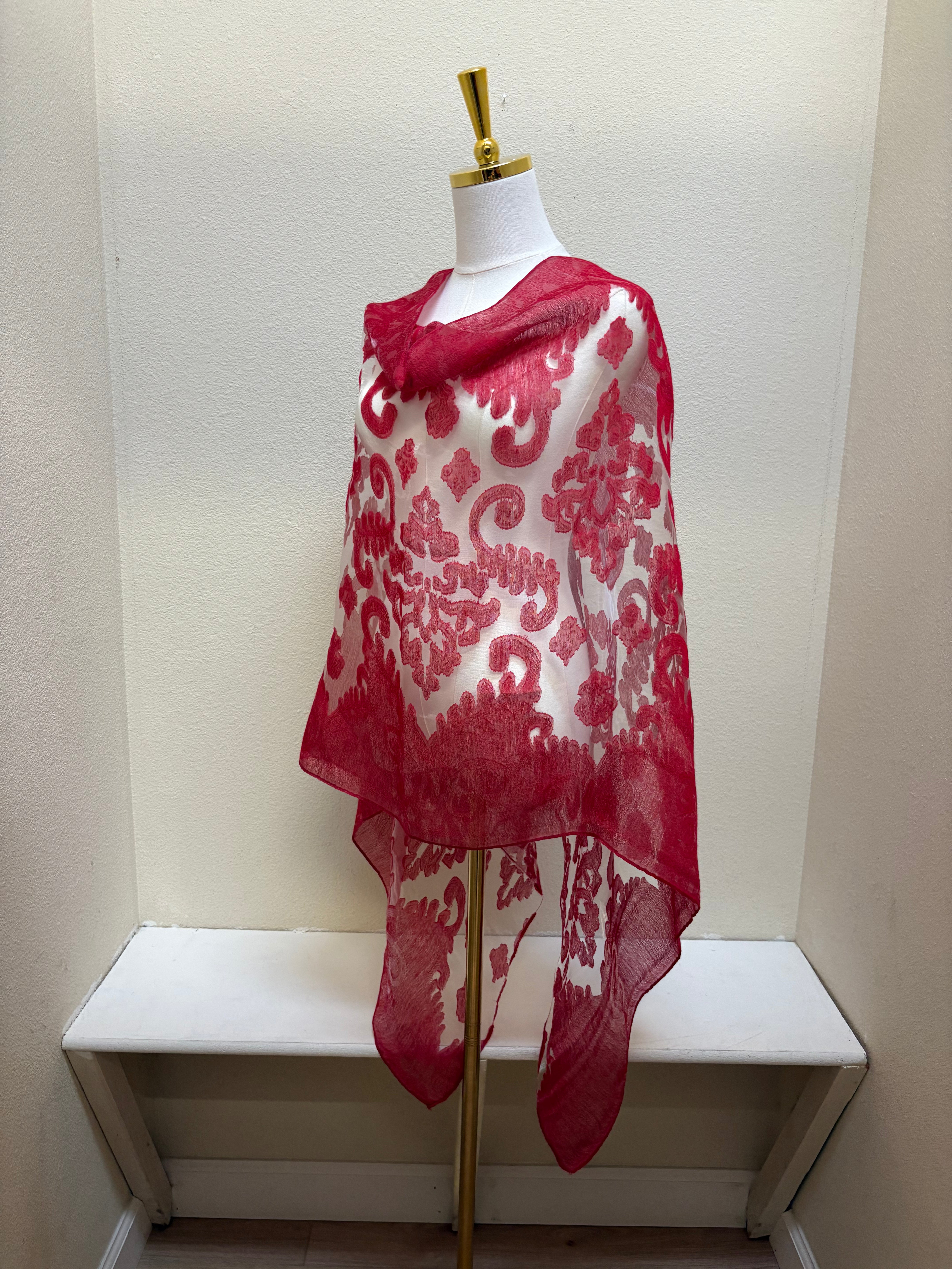 Spain In America Poncho - PRINT 22