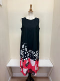 Chalet Rosalind Dress - BLACK/SCRIPT/KOI