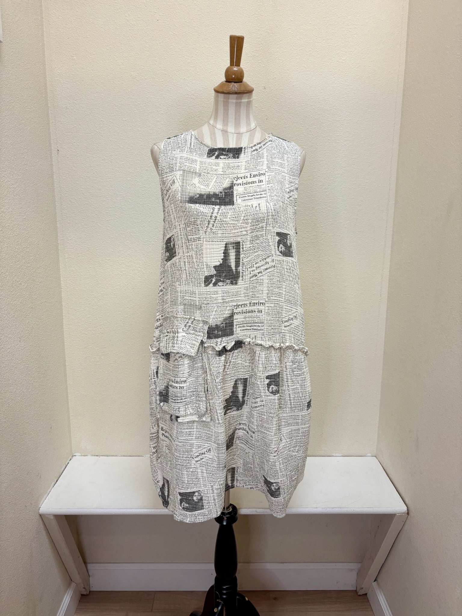 Chalet Genesis Dress - PARCHMENT - S ONLY