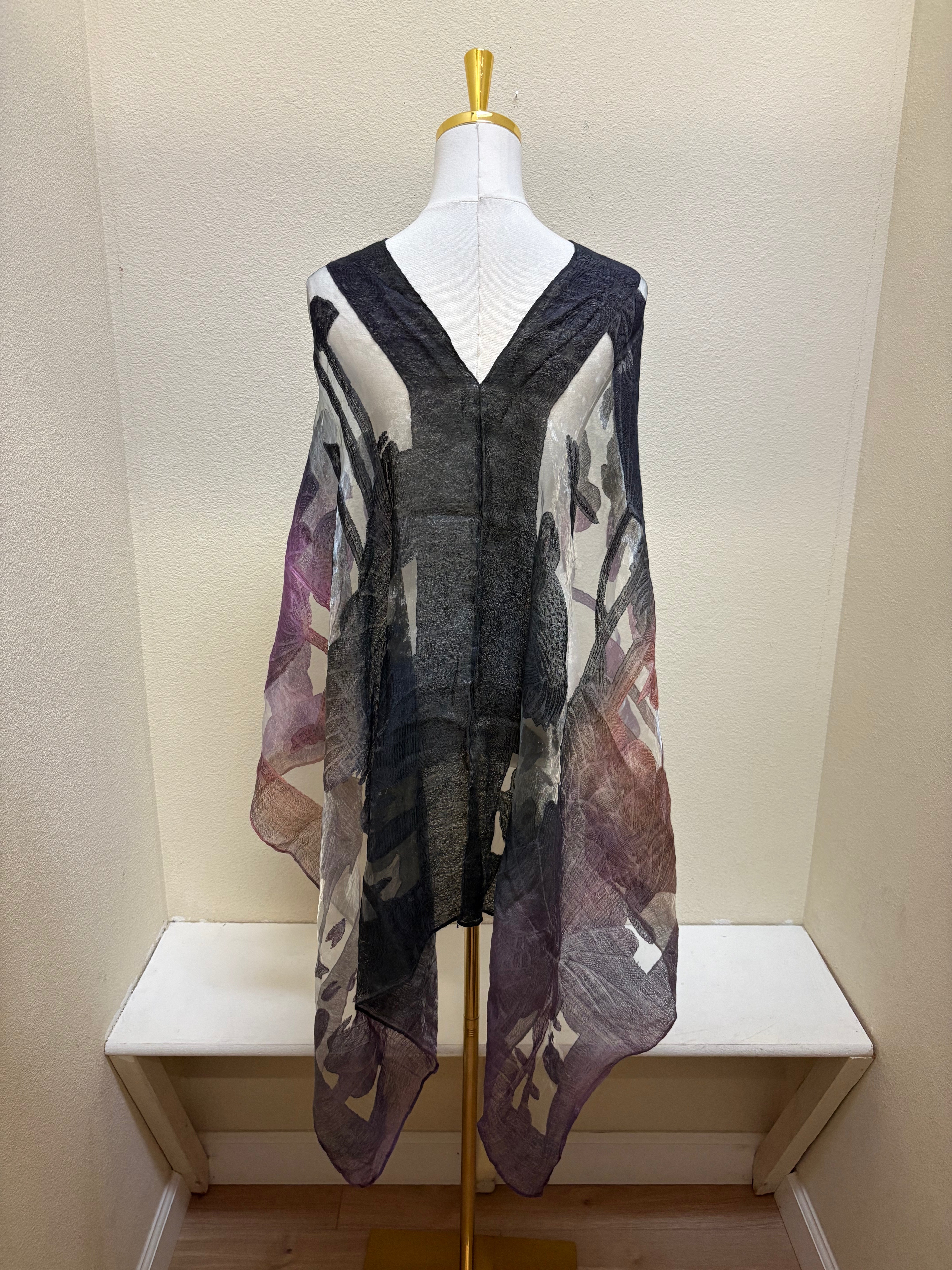 Spain In America Poncho - PRINT 14