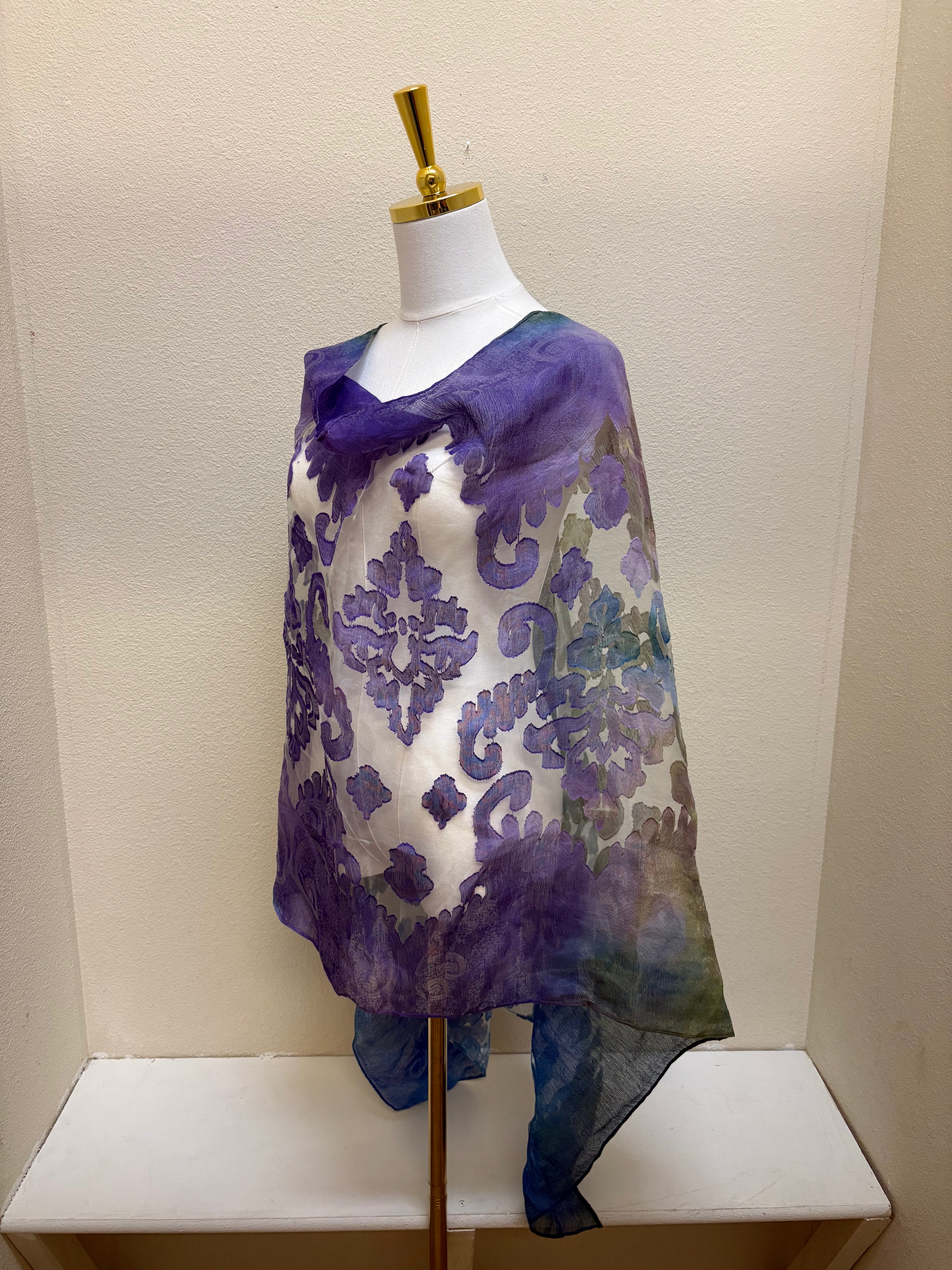 Spain In America Poncho - PRINT 17